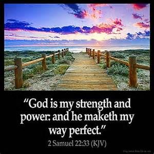 God is my strength